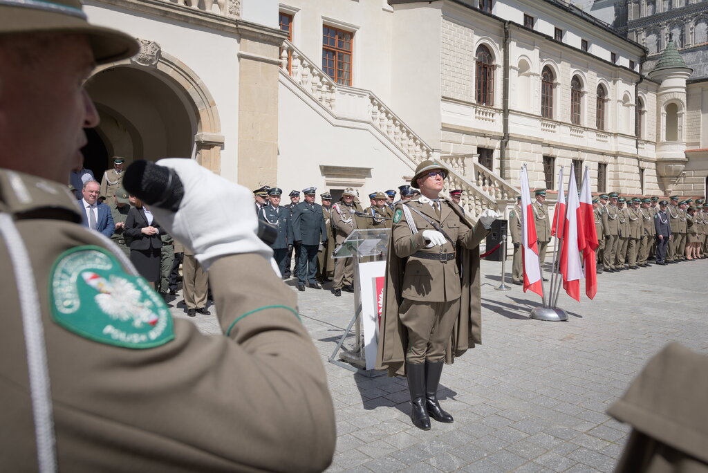 31. rocznica powołania Bieszczadzkiego Oddziału Straży Granicznej. Źródło BiOSG